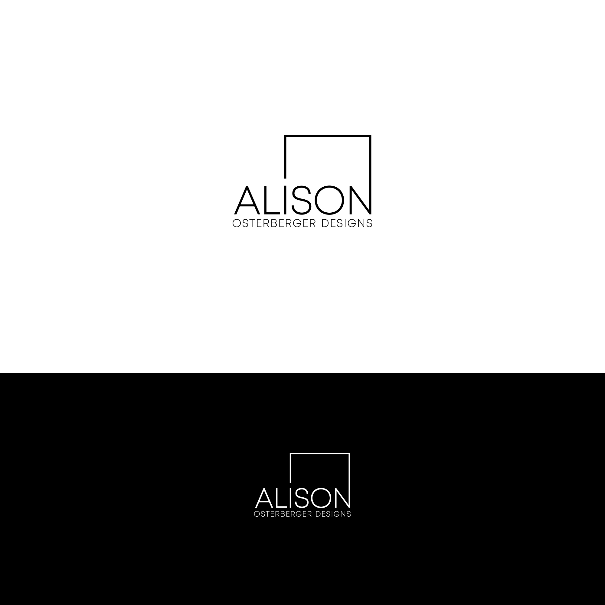 Logo Design by aberyor for Alison Osterberger Designs | Design #26233611