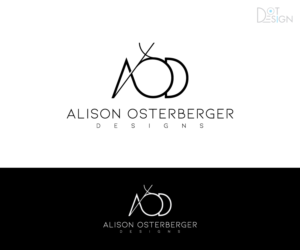 Alison Osterberger Designs | Logo Design by Dot Design 3