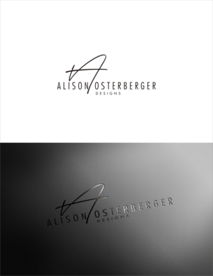 Alison Osterberger Designs | Diseño de Logo por warkaddarshan 2