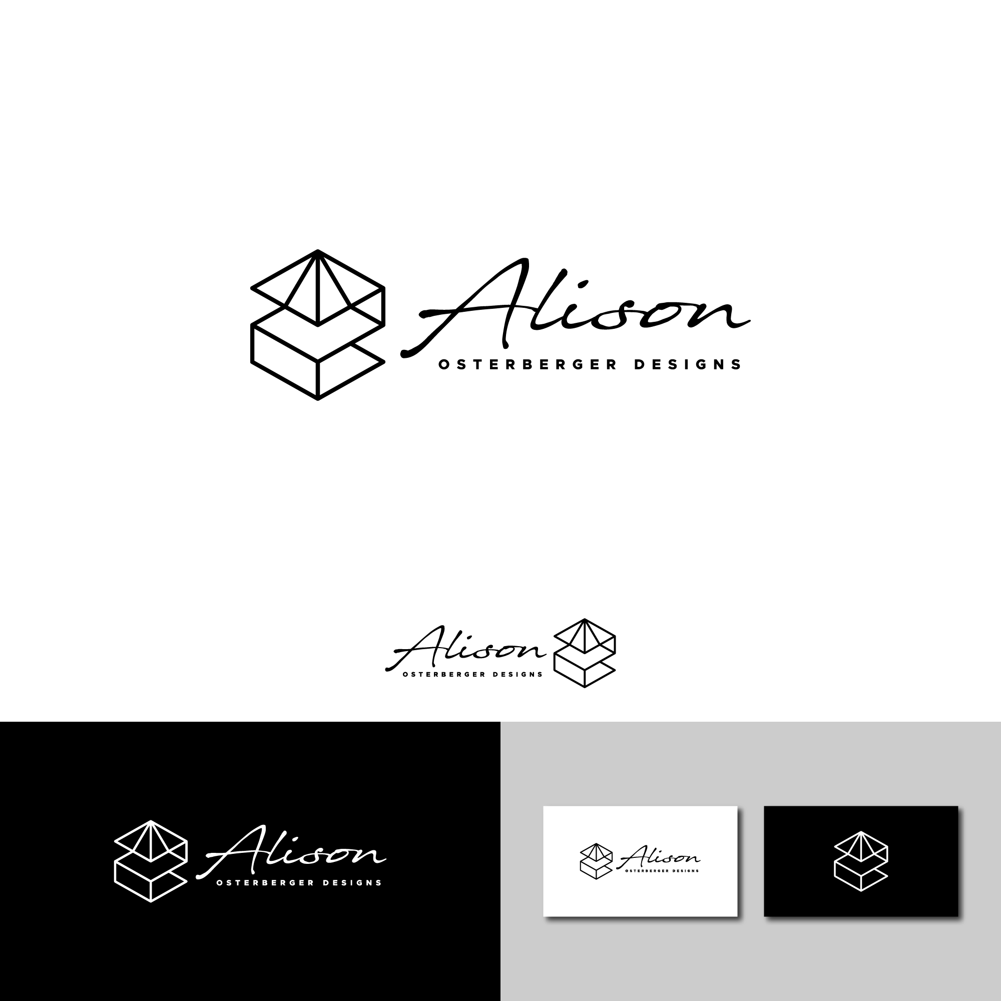 Logo Design by anakbageur for Alison Osterberger Designs | Design #26233709