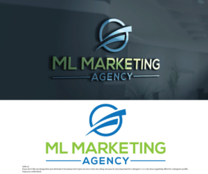 ML Marketing Agency | Diseño de Logo por sekanul