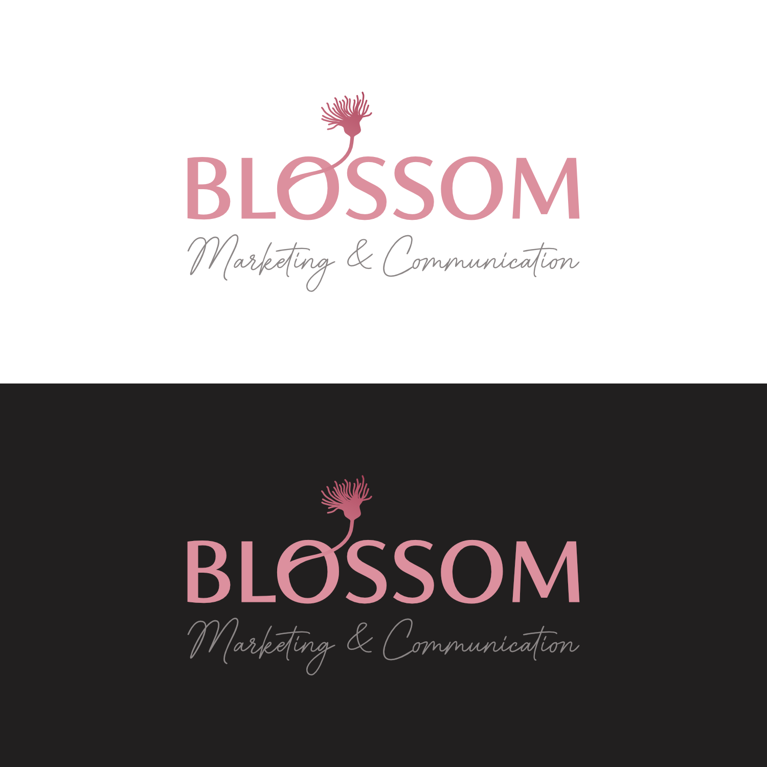 Logo-Design von EspadaDesign für Blossom Marketing & Communications | Design #26246376