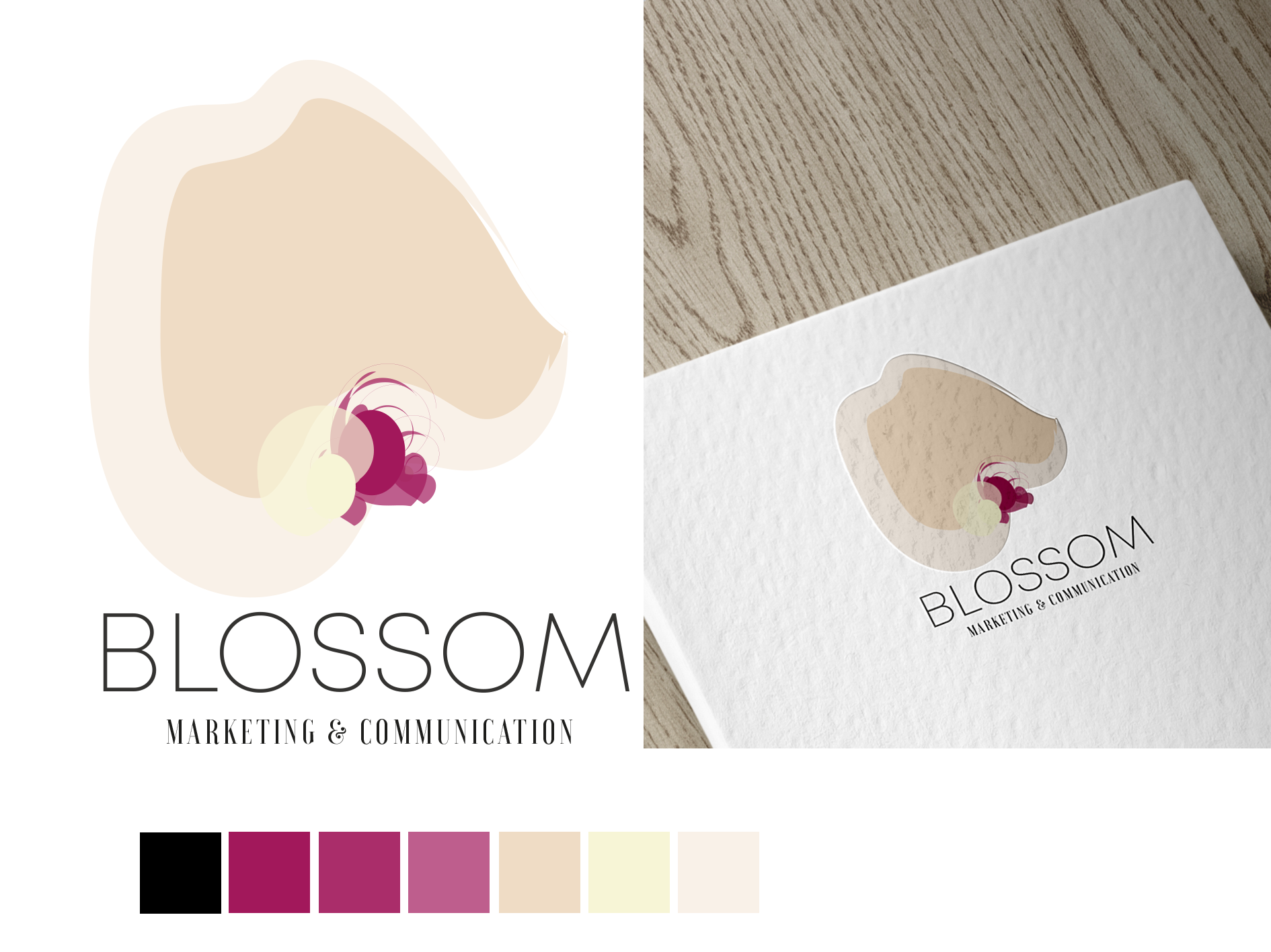 Design de Logo par ValentinaQ pour Blossom Marketing & Communications | Design #26238158