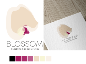 Logo-Design von ValentinaQ für Blossom Marketing & Communications | Design: #26238158