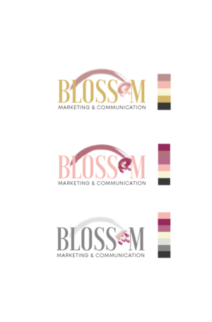 Design de Logo par ValentinaQ pour Blossom Marketing & Communications | Design #26238956