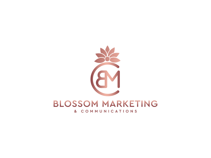 Logo Design by uzzaman for Blossom Marketing & Communications | Design #26238661