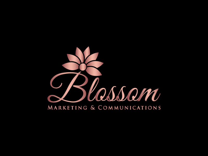 Logo Design by uzzaman for Blossom Marketing & Communications | Design #26238662
