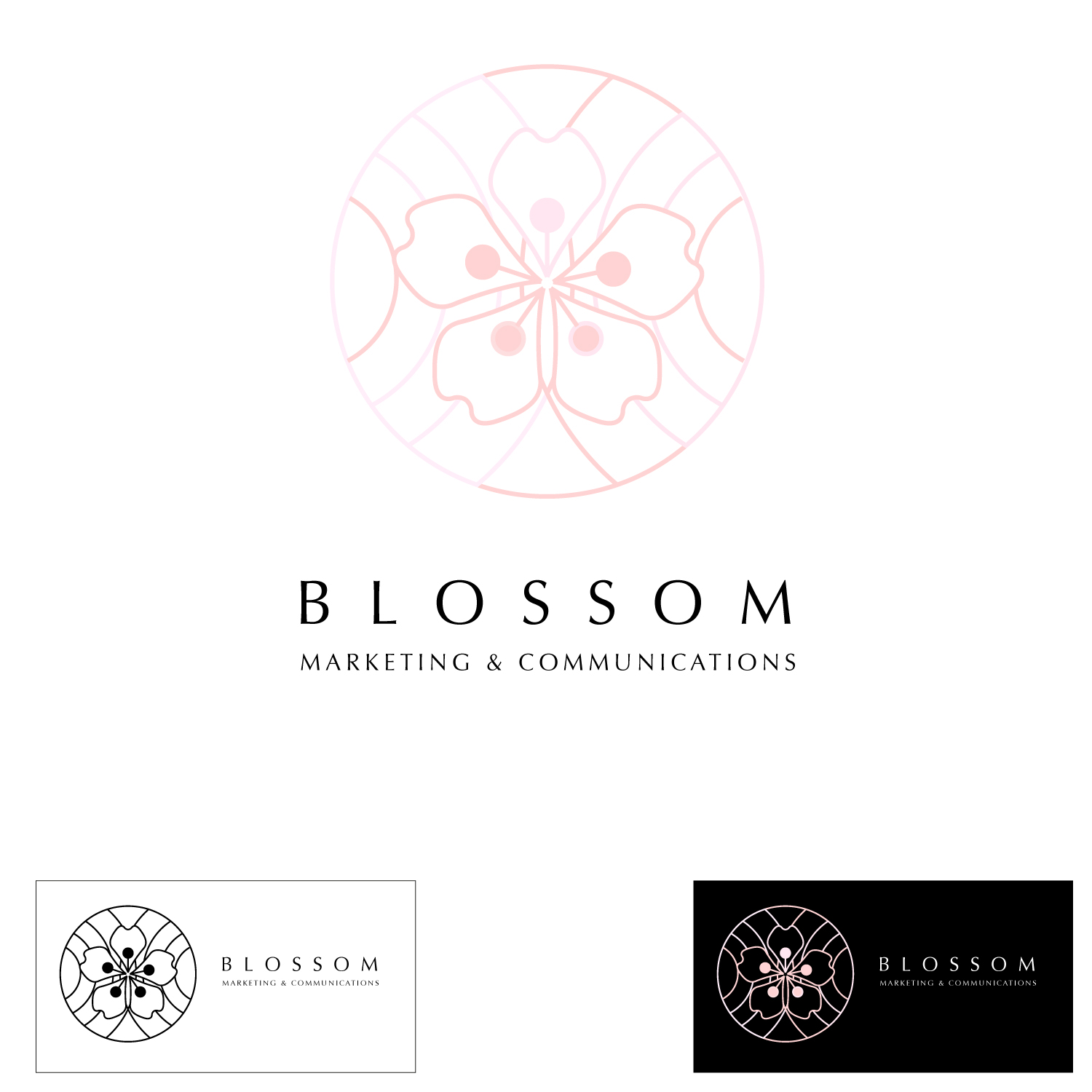 Logo Design by vigie for Blossom Marketing & Communications | Design #26234057