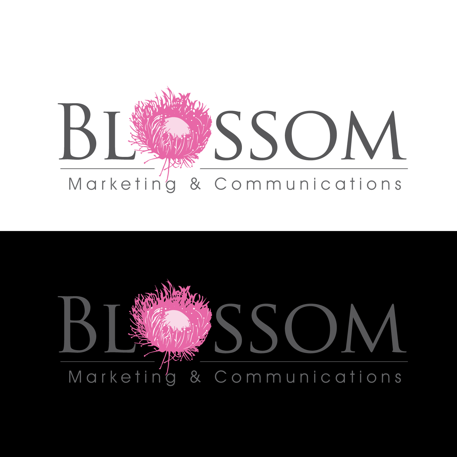 Logo Design by GODDREAMCREATION for Blossom Marketing & Communications | Design #26242158