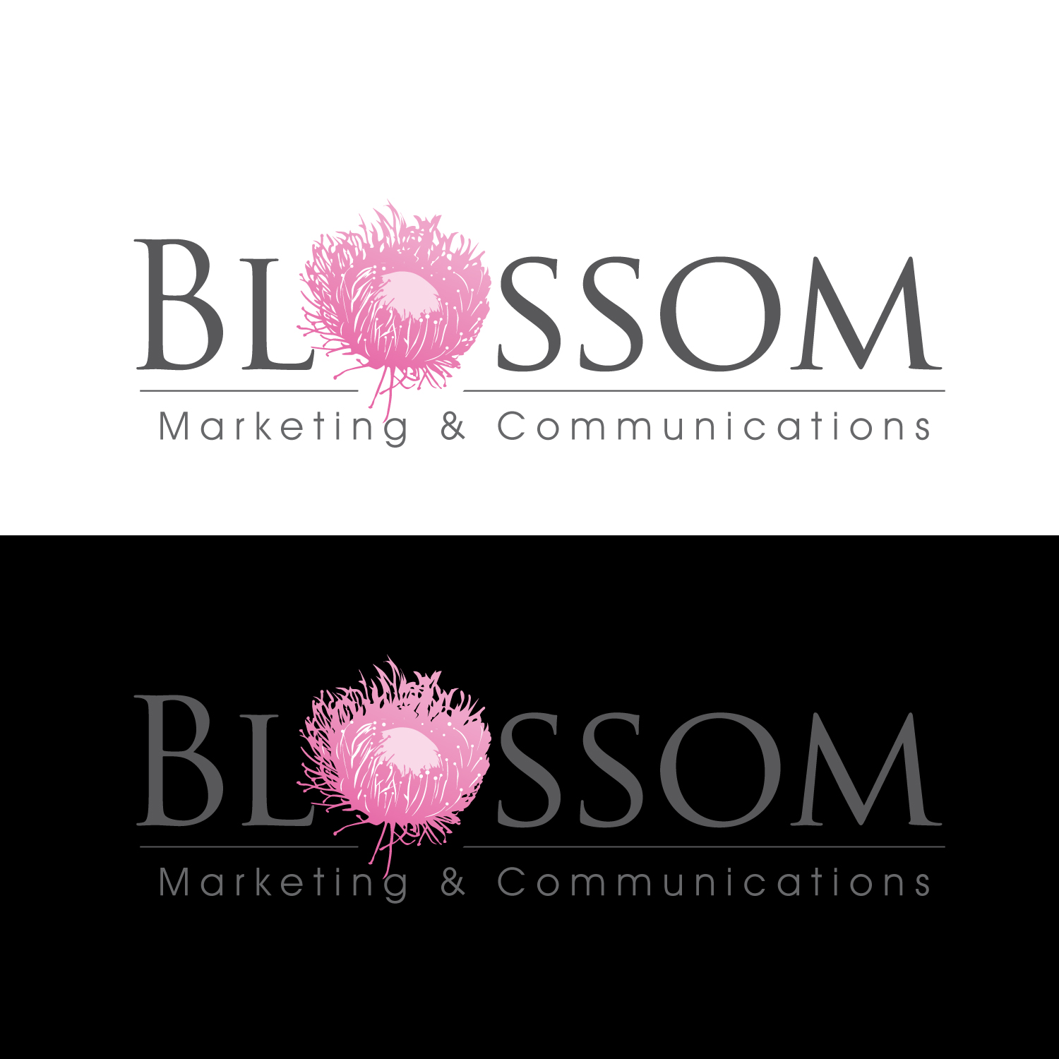Logo Design by GODDREAMCREATION for Blossom Marketing & Communications | Design #26242161