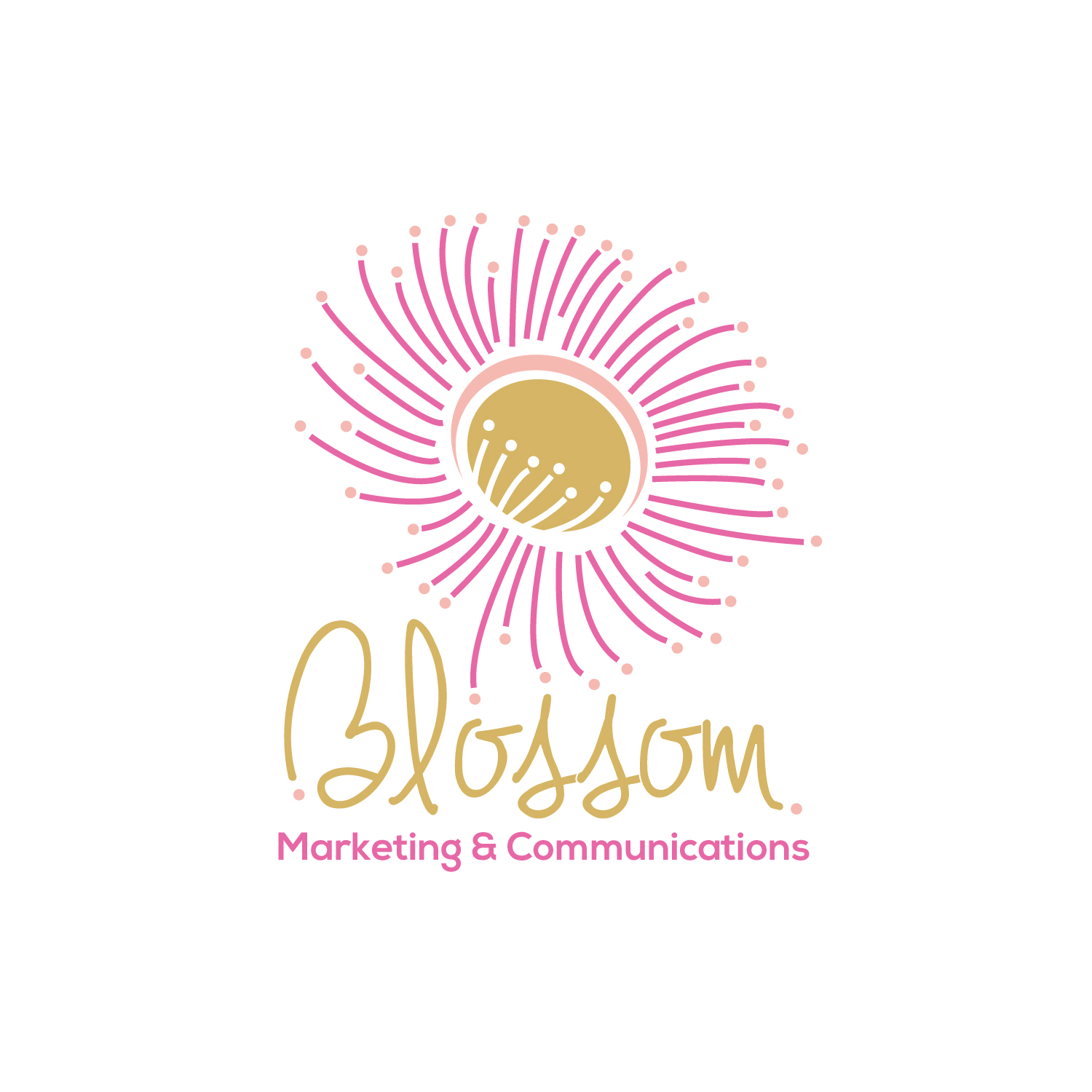 Logo-Design von geni für Blossom Marketing & Communications | Design #26232419