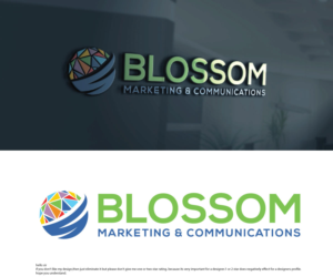Blossom Marketing & Communications | Logo Design by sekanul