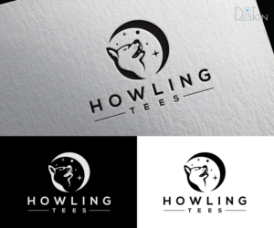 HowlingTees | Logo Design by Dot Design 3