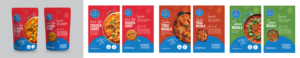 Asian Flavours Pre Cooked and Frozen Meals | Verpackungs-Design von apolgv