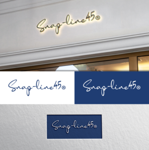 Snap-Line45® | Logo Design by Blessing Angel