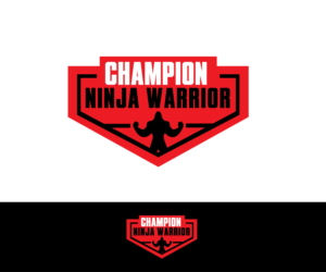 Champion Ninja Warrior | Logo Design by renderman