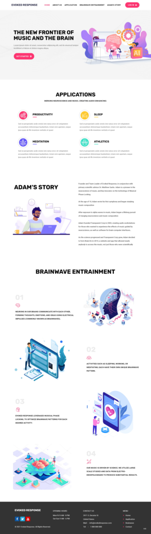 Web Design par pb pour ce projet | Design : #26249244