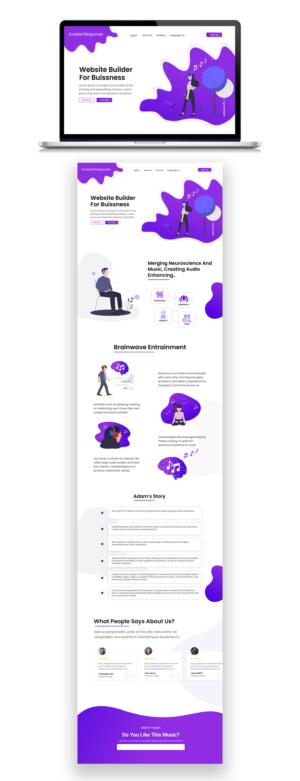 Web Design by Adeel Rahman for this project | Design: #26253854