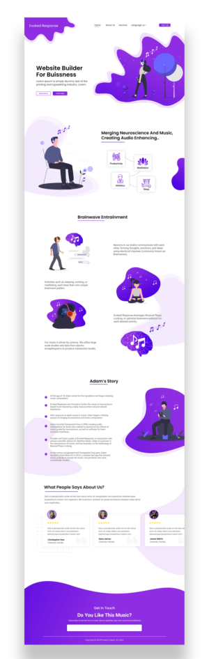 Web Design by Adeel Rahman for this project | Design: #26263028