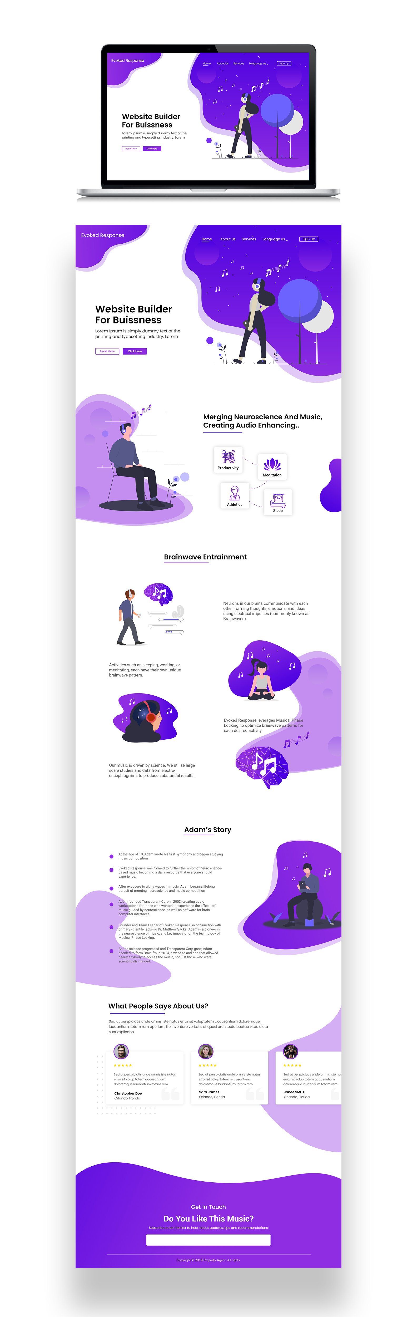 Web Design by Adeel Rahman for this project | Design #26263443