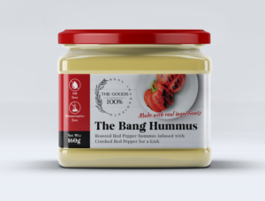 The Goods                    100% real ingredients  | Label Design by SofiaDesignStudio