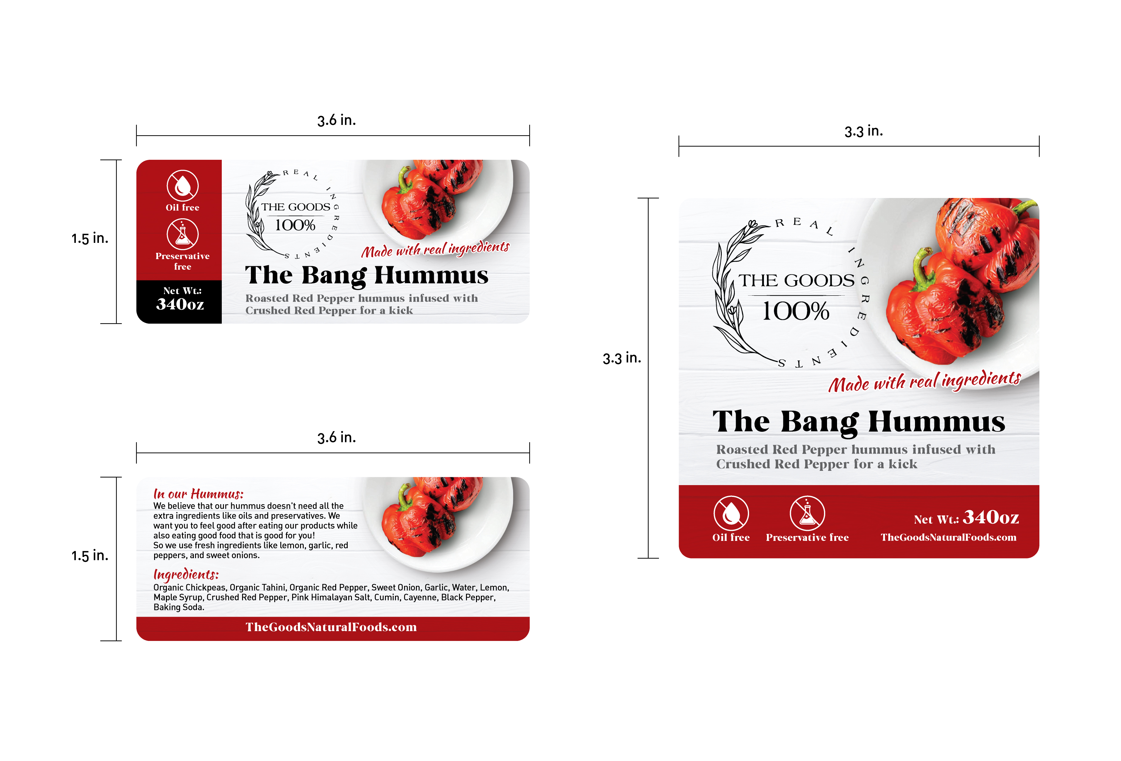 Label Design by SofiaDesignStudio for The goods | Design #26276948