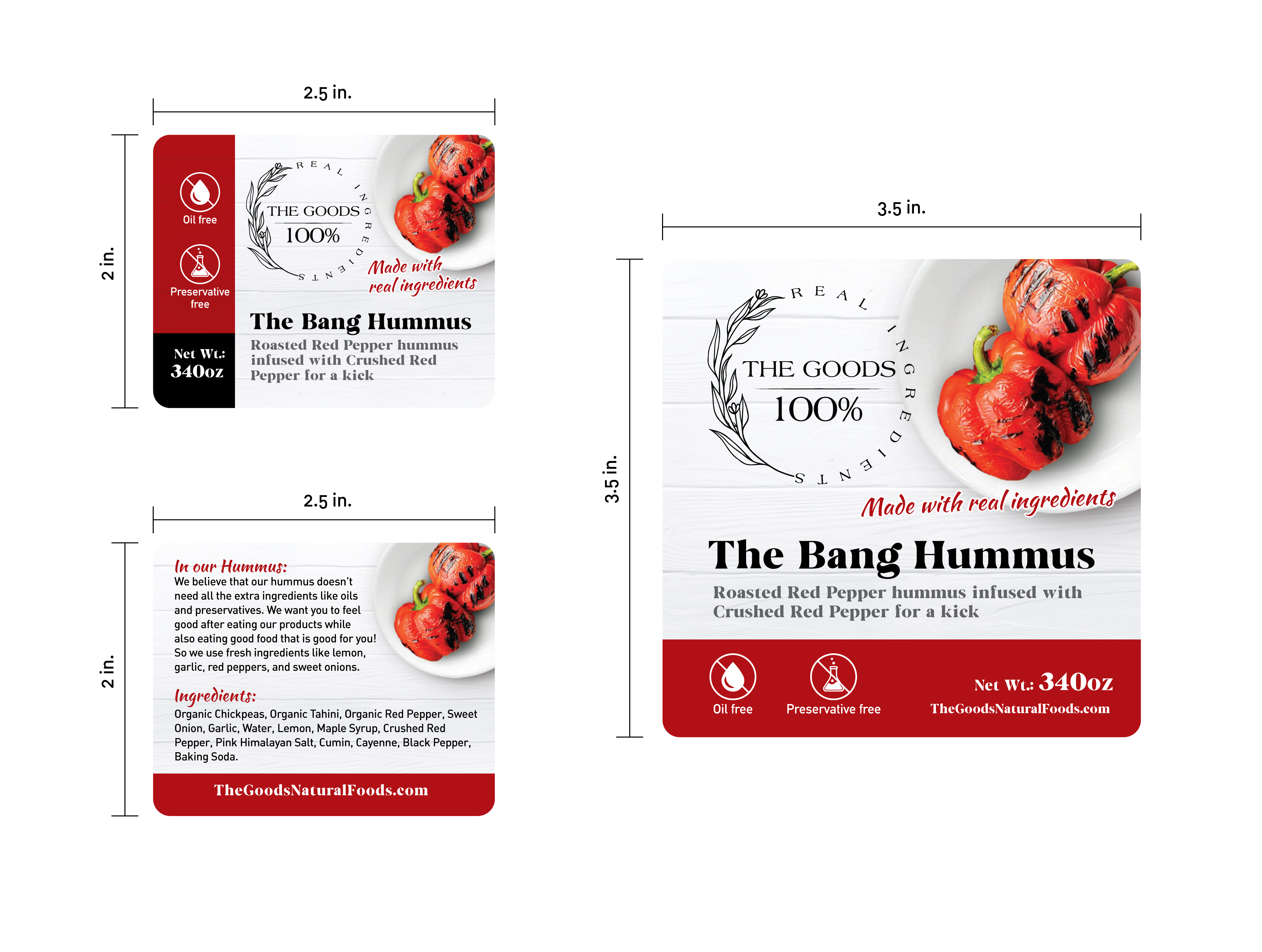 Label Design by SofiaDesignStudio for The goods | Design #26284650