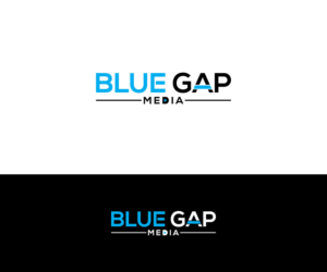 Blue Gap Media | Logo Design by Ochieng