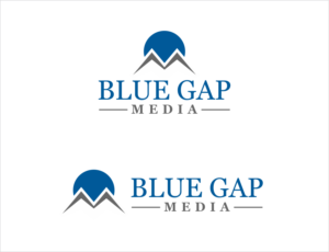 Blue Gap Media | Logo Design by BNdesigner