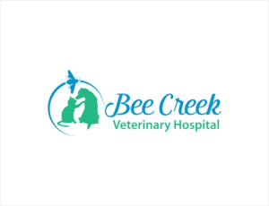 Bee Creek Veterinary Hospital | Logo Design by BNdesigner