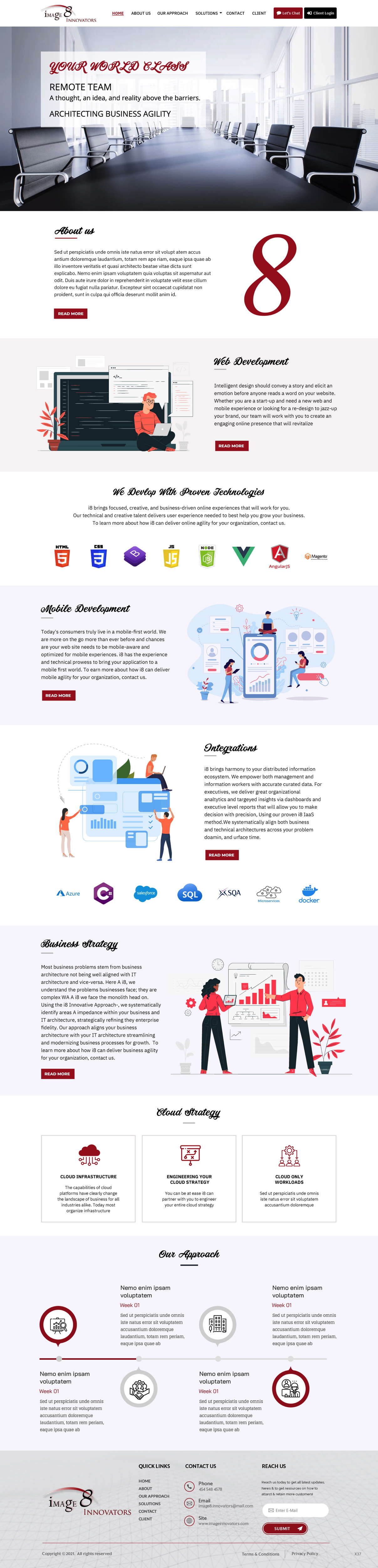 Web Design by pb for this project | Design #26254525