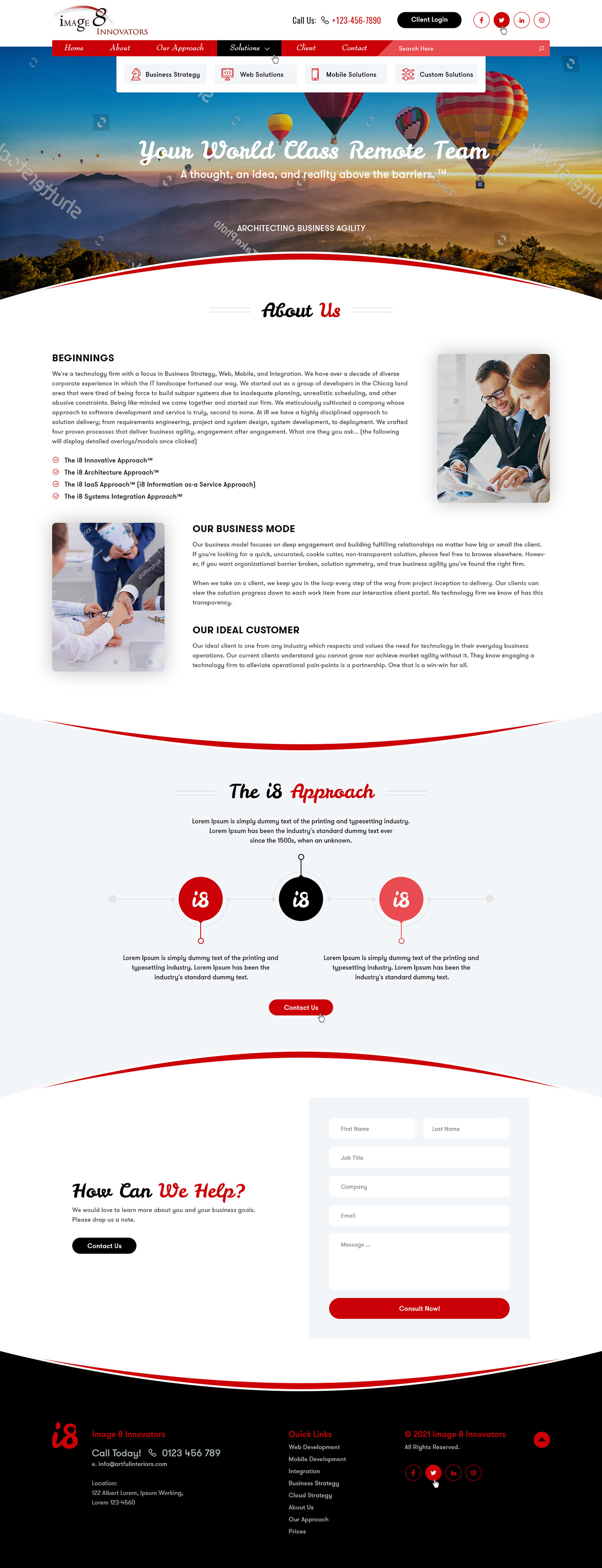 Diseño Web por Ved Web Services para este proyecto | Diseño #26241960