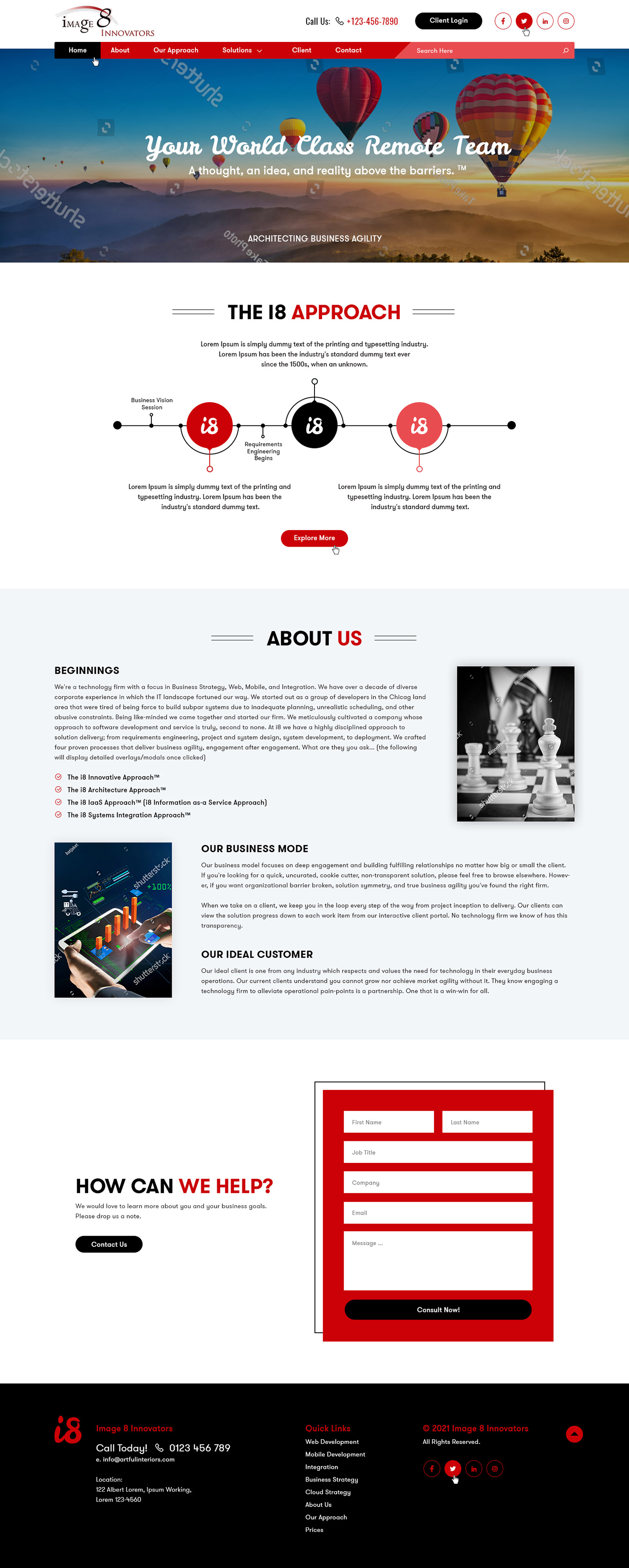 Web Design by Ved Web Services for this project | Design #26246067
