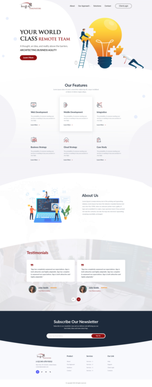 Diseño Web por Shijo John para este proyecto | Diseño: #26253587