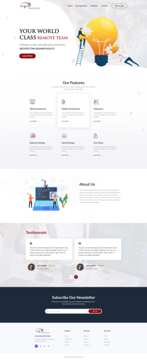 Diseño Web por Shijo John para este proyecto | Diseño: #26254320