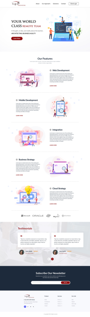Diseño Web por Shijo John para este proyecto | Diseño: #26254549