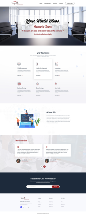 Diseño Web por Shijo John para este proyecto | Diseño: #26255571