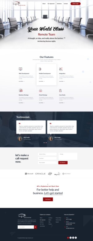 Diseño Web por Shijo John para este proyecto | Diseño: #26255692