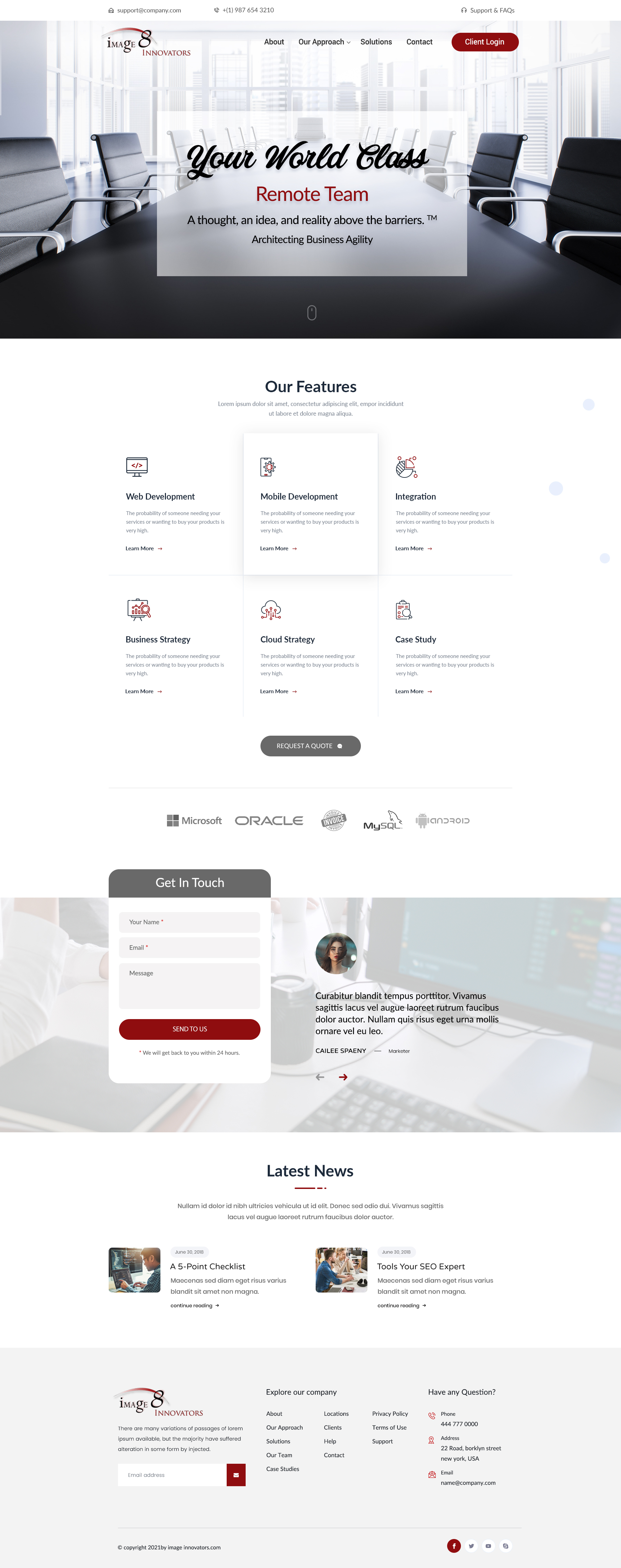 Web-Design von Shijo John für dieses Projekt | Design #26255896