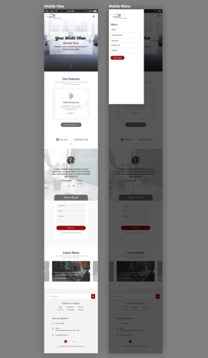 Diseño Web por Shijo John para este proyecto | Diseño: #26259745