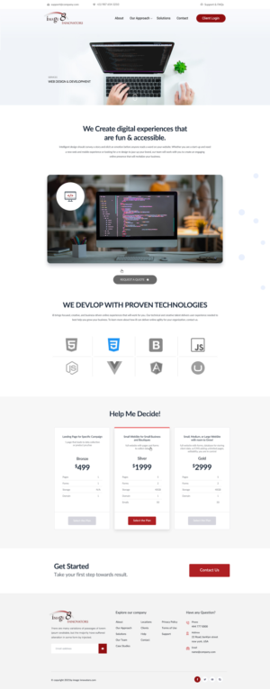 Diseño Web por Shijo John para este proyecto | Diseño: #26260729