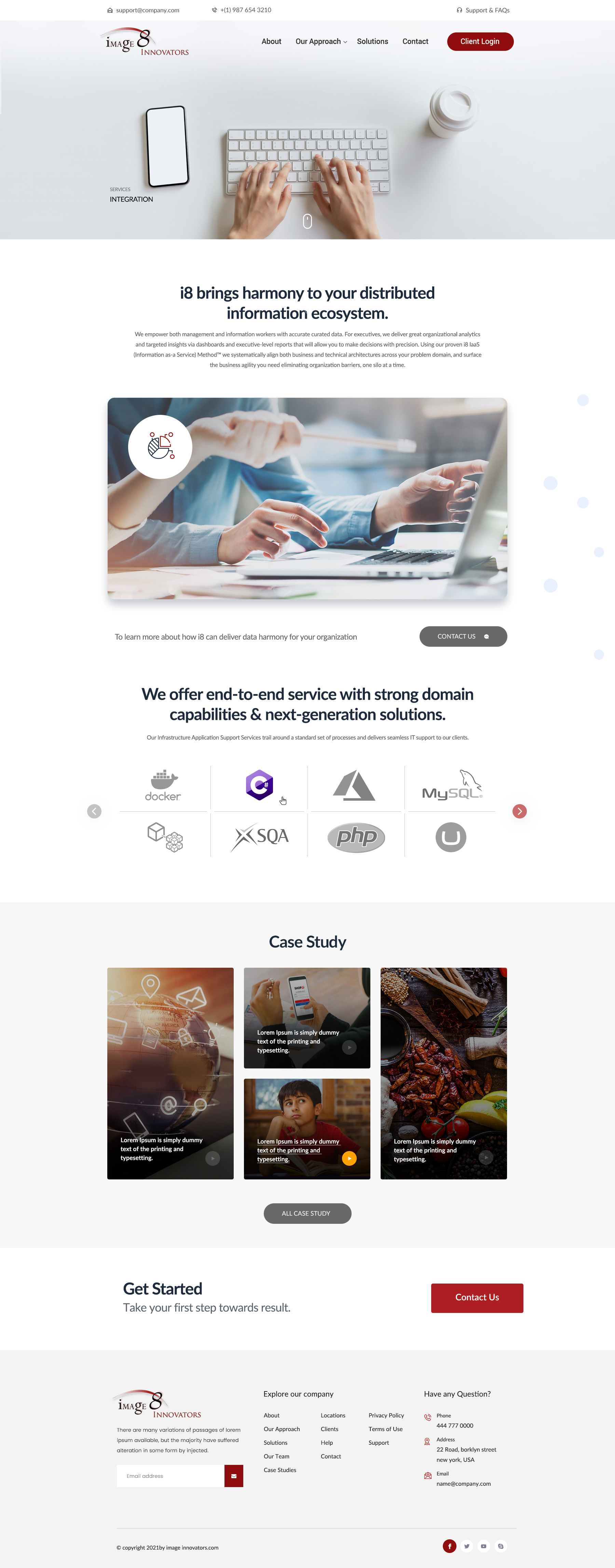 Web Design by Shijo John for this project | Design #26261085