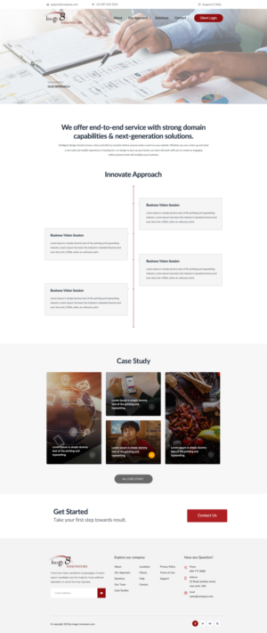 Diseño Web por Shijo John para este proyecto | Diseño: #26273119