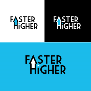 Faster Higher | Logo Design by FourtuneDesign