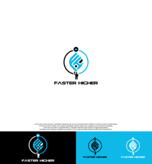 Faster Higher | Logo Design by siti MWDesign