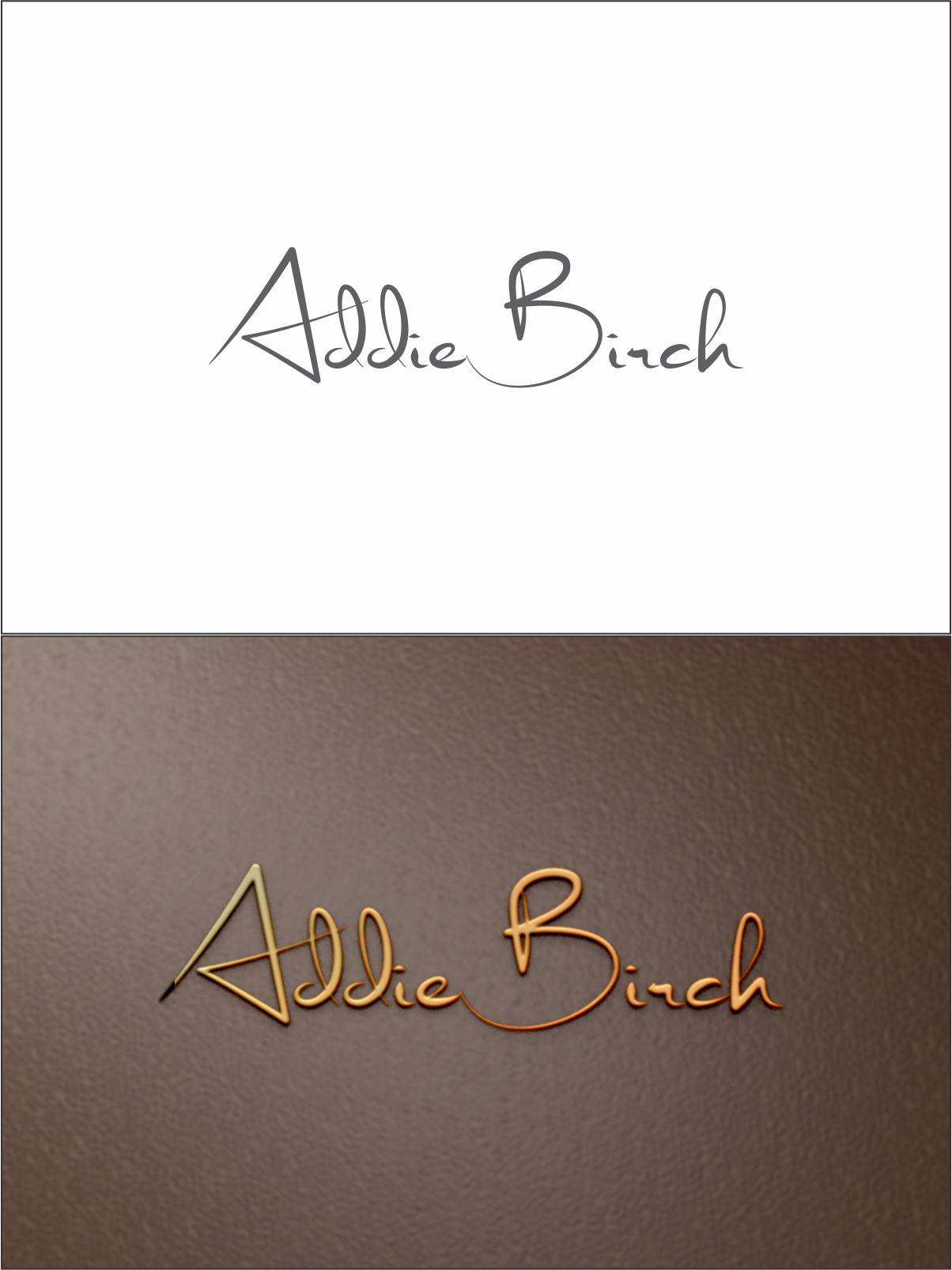 Logo Design by Robert Macwan for Addie Birch | Design #26250523