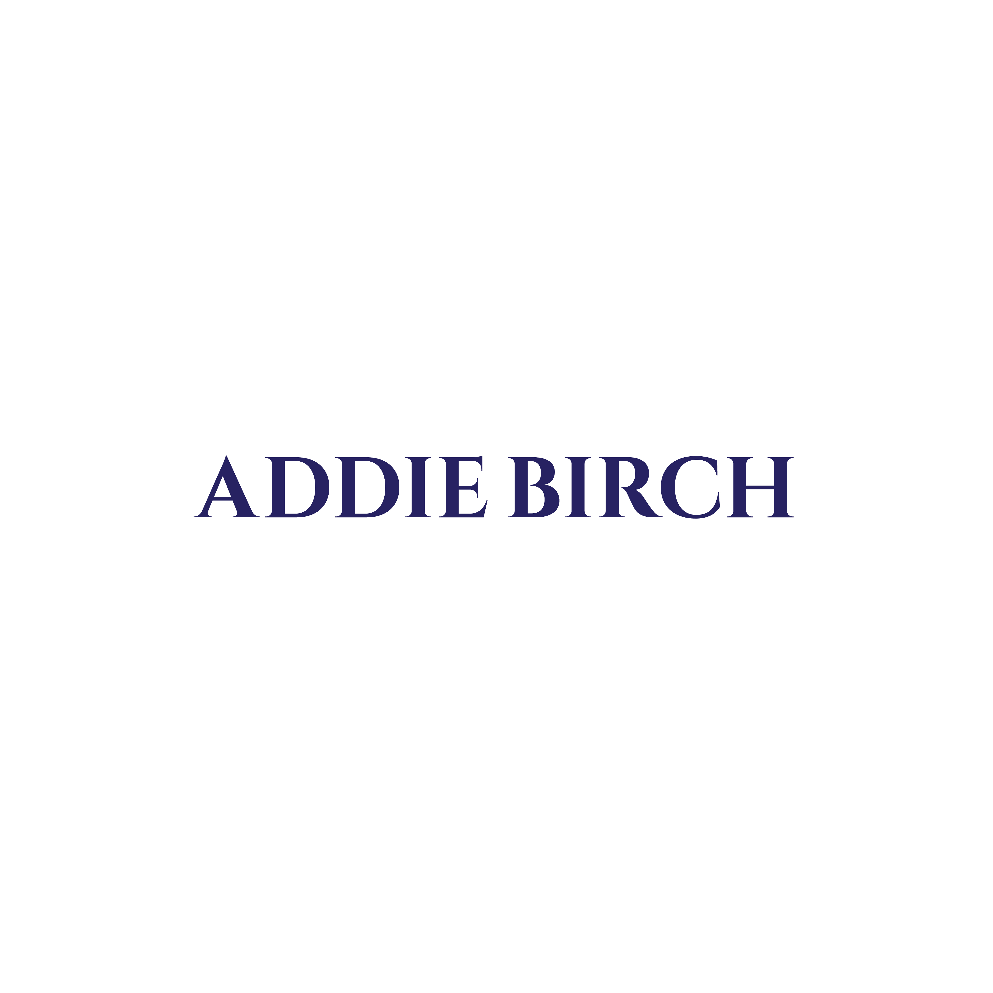 Logo Design by nitin bamne for Addie Birch | Design #26238988