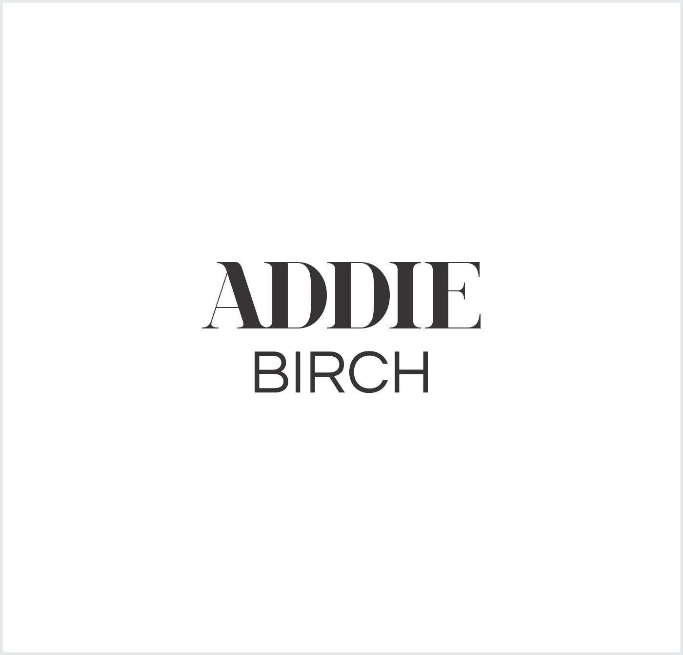 Logo Design by Naavyd for Addie Birch | Design #26245677