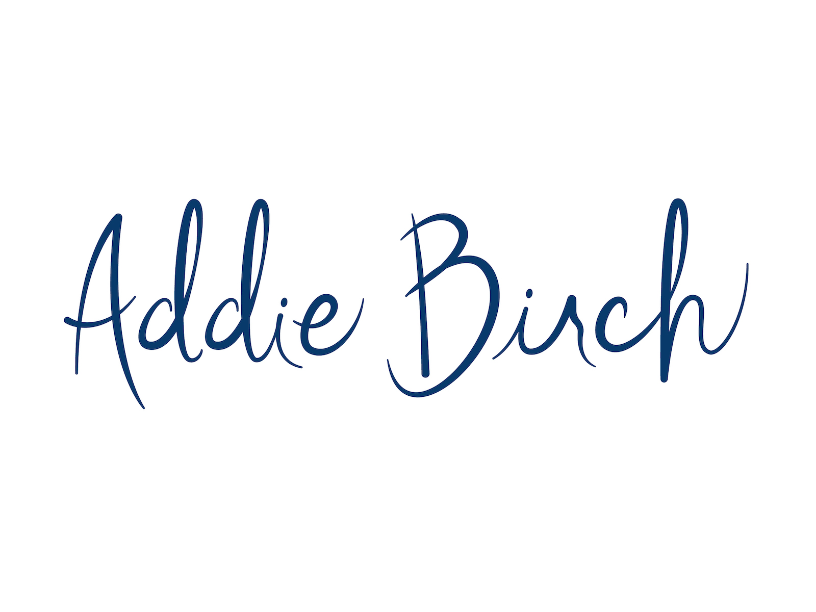 Logo Design by brianritterdesign for Addie Birch | Design #26255146
