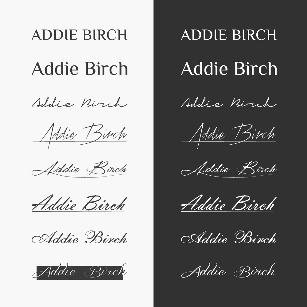 Logo Design by AL-BARAKAH for Addie Birch | Design #26239021